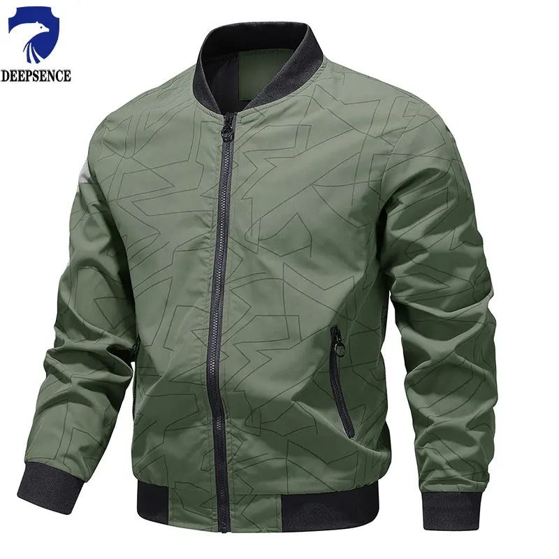 2024 New Spring and Autumn Pilot Jacket Men\'s Floral Fashion Slim Men\'s Casual Baseball Jacket Men\'s Jacket M-5XL Tops