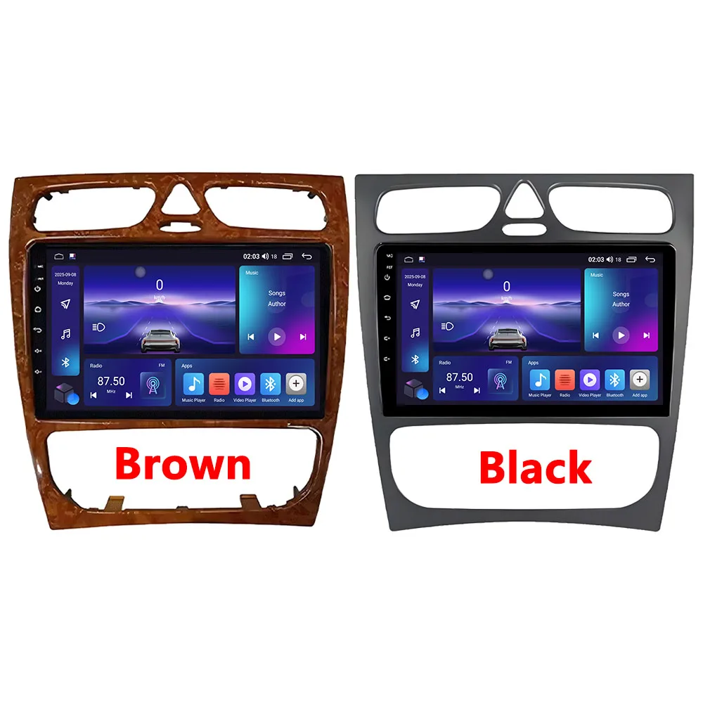Android16 For Mercedes Benz C Class W203 C200 C320 C350 CLK W209 2002 - 2005 Car Stereo Multimedia video Player Car Radio NO DVD