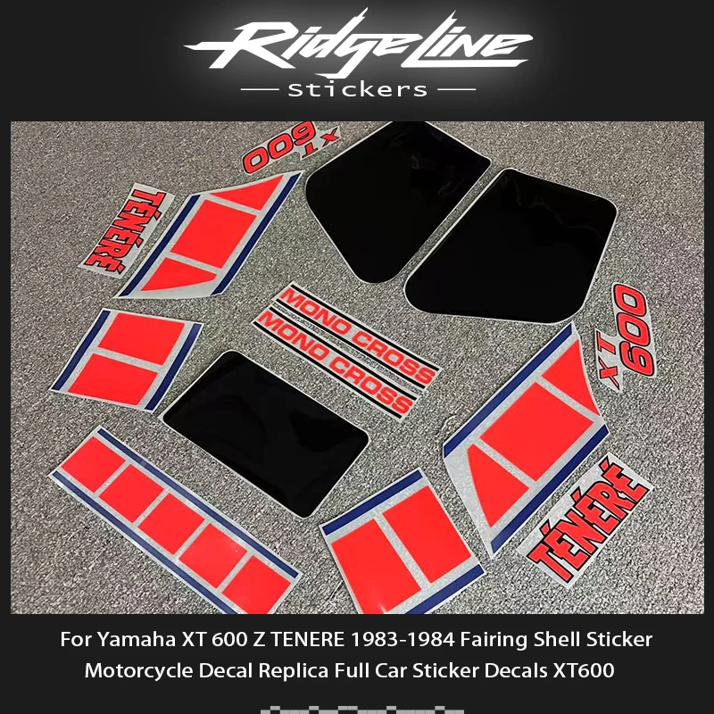 ヤマハ-xt-600-z-tenere-1983-1984-フェアリングシェルステッカーオートバイデカールレプリカフルカーステッカーデカール-xt600
