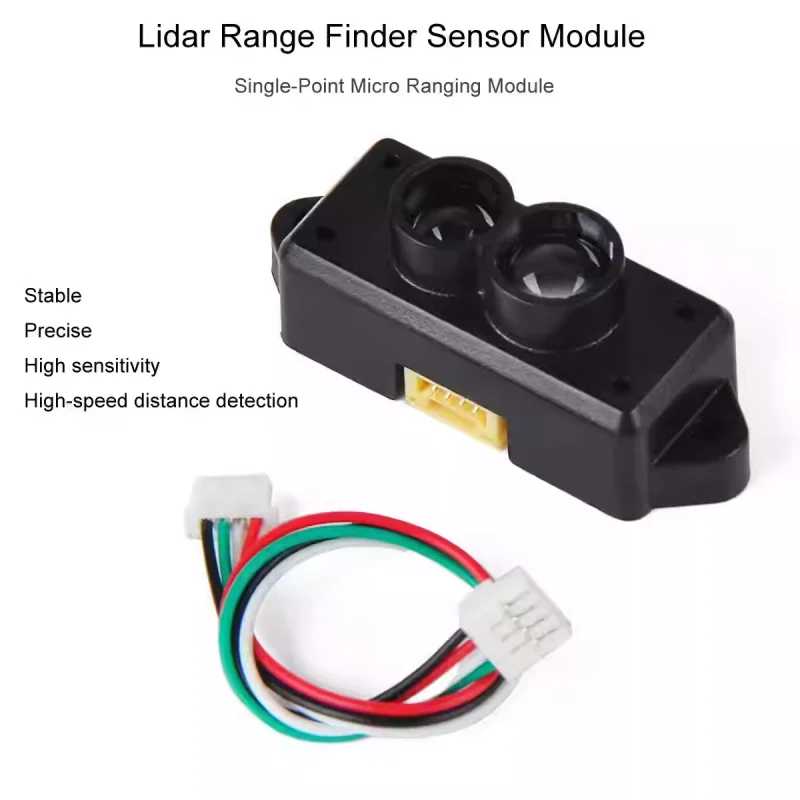 High frame rate, low power consumption TFmini-S 12m cost-effective laser radar module ranging sensor