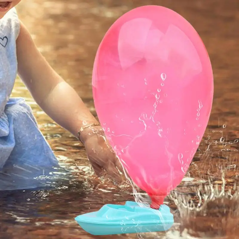 Bateau à ballons avec 3 ballons pour enfants, jouet de bain électrique, améliore l'heure du bain, éveiller leur intérêt, amusant