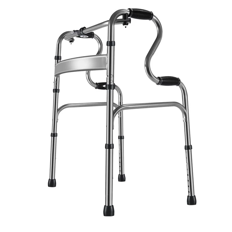 

Medical Crutch Walking Aid Four-Legged Elderly Walking Aids Rehabilitation Walking Elderly Fracture Anti-Fall Folding Crutch