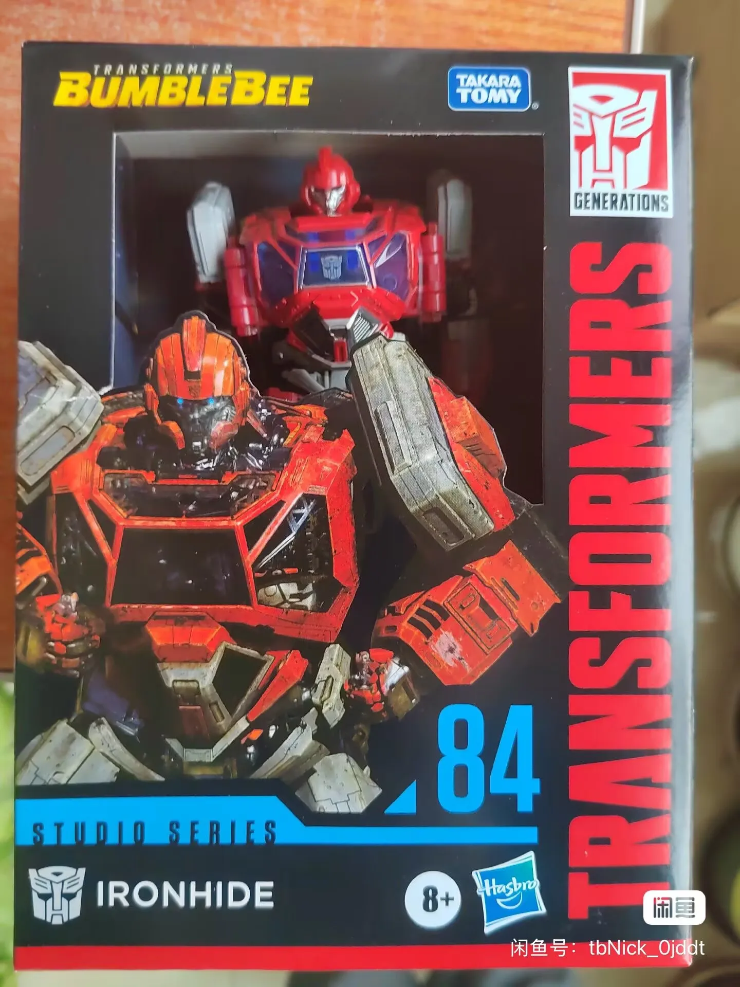 

Takara Tomy Hasbro Transformers Studio Series SS84 Ironhide Anime Action Figures Model Toys Birthday Gift