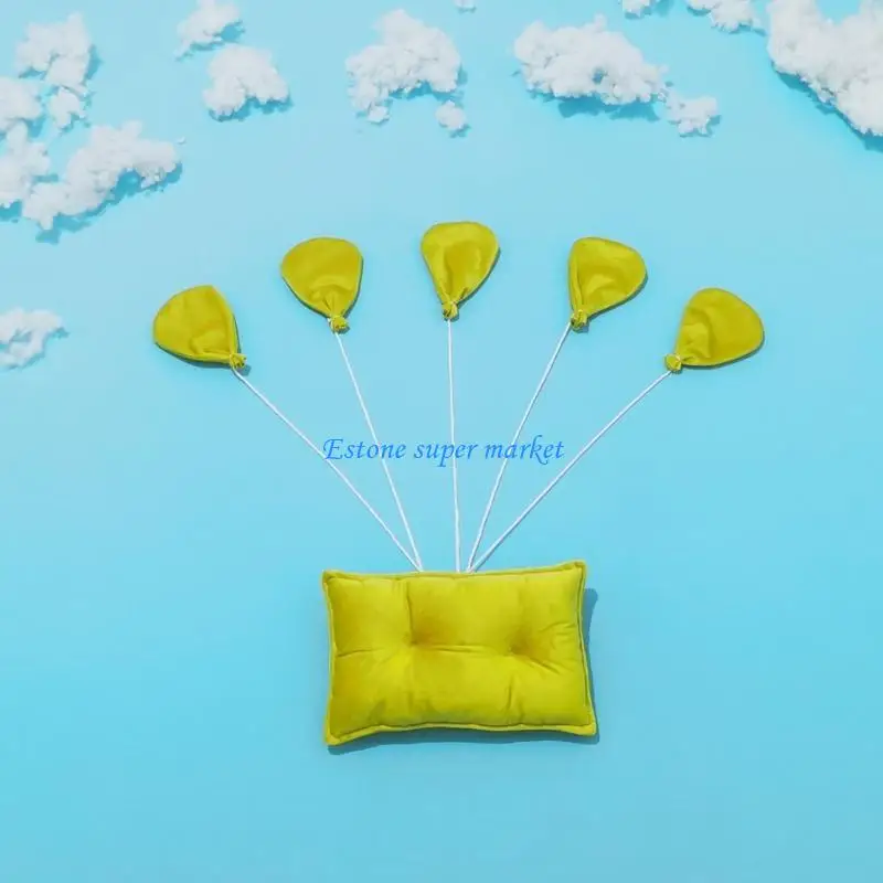 

090B Soft Newborn Photography Pillow Balloon Prop Set for Newborn Party Costume