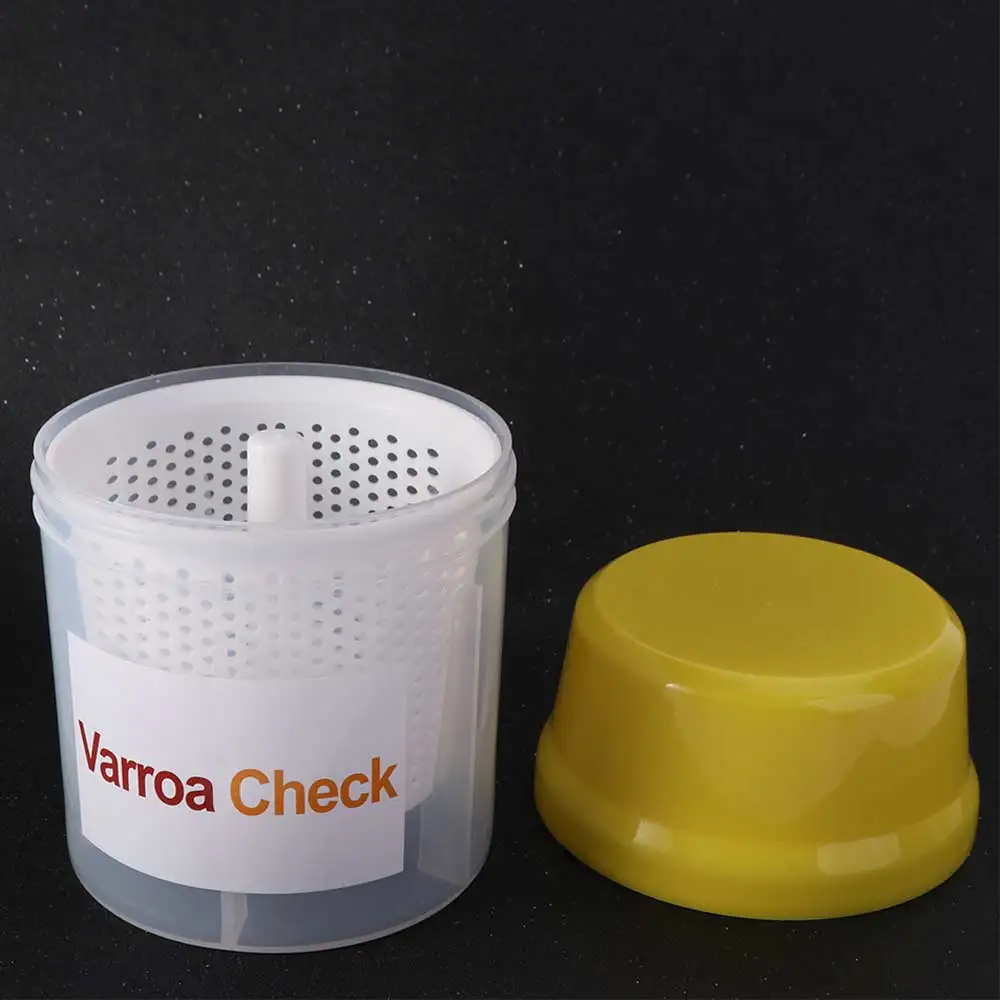 Plastic Beehive Varroa Mites Check Test Bottle Durable Efficient Beekeeping Mite Detection Boxs Dedicated Beekeeping Nebulizer