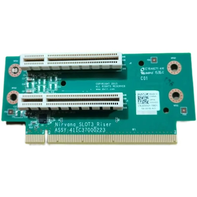 Replacement for Dell Right Riser Card PCIe X16 to Dual X8 2XXD1
