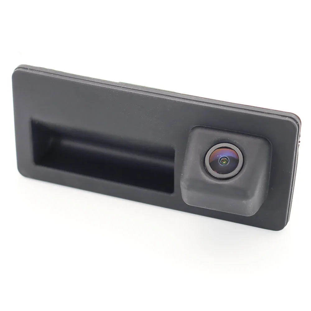 Car Trunk Handle Camera For Audi A4 S4 RS4 B8 8K Q3 8U For Porsche Cayenne 92A Car Rear view Reverse Camera HD CCD Night Vision