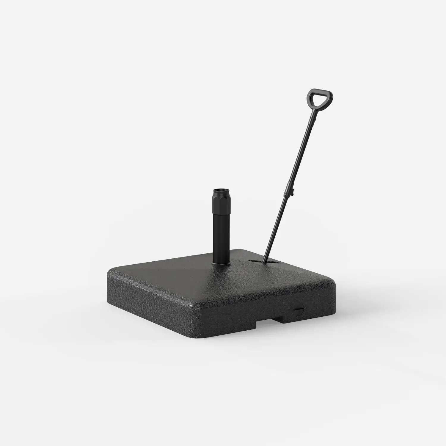 

Основание для зонта на колесах с ручкой, выдерживающее нагрузку до 150 фунтов, из прочного HDPE, для консольных зонтов, подходит для зонтов диаметром 1.4-1.9 фута.