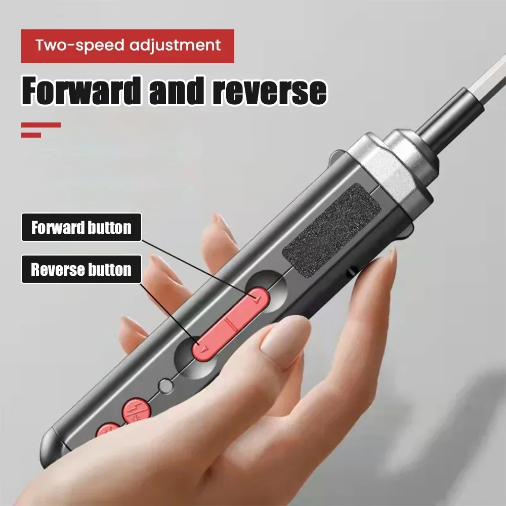 Precision Electric Screwdriver Set Cordless Electric Drill Driver Household Small Electric Screwdriver Household Repair Tools