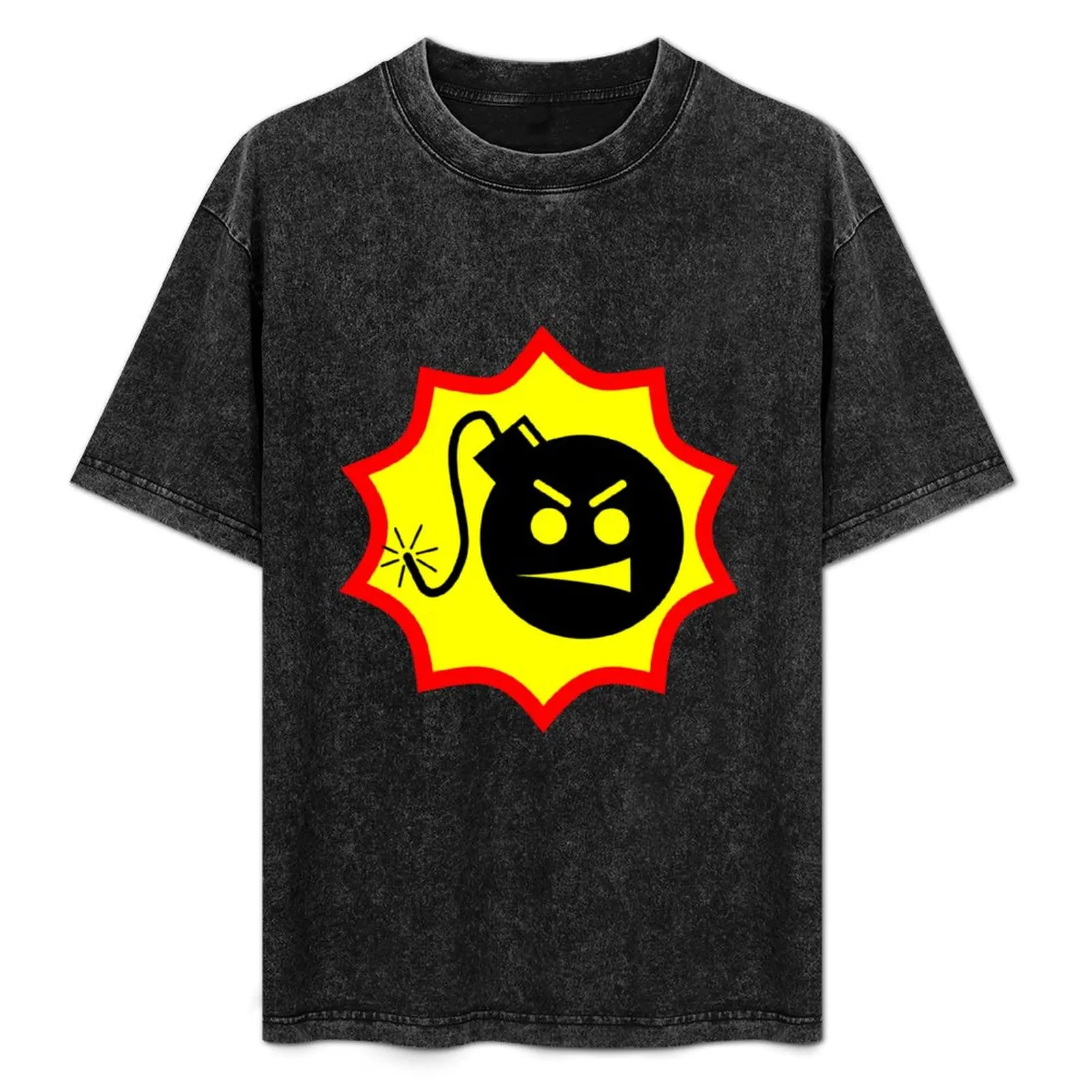 

Serious Sam - Bomb Logo T-Shirt plus size clothes street wear anime clothes vintage mens vintage t shirts