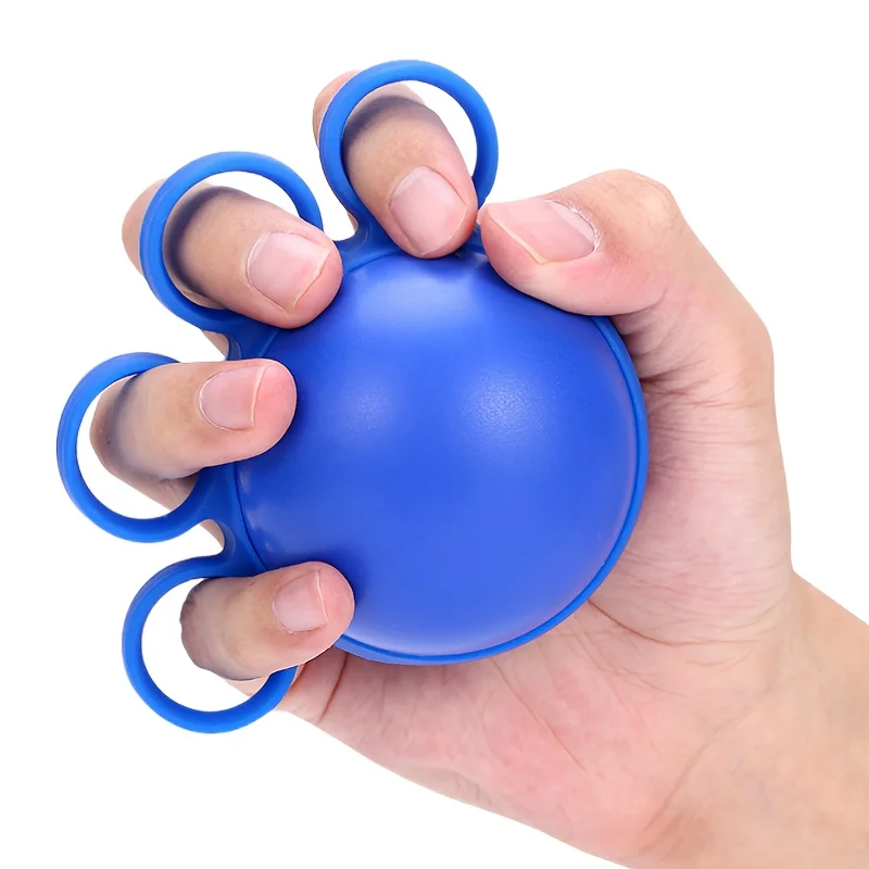Portable Hand Exercise Ball, Finger Exerciser & Hand Grip Strengthener Grip Strength Improve Dexterity & Rehabilitation Training