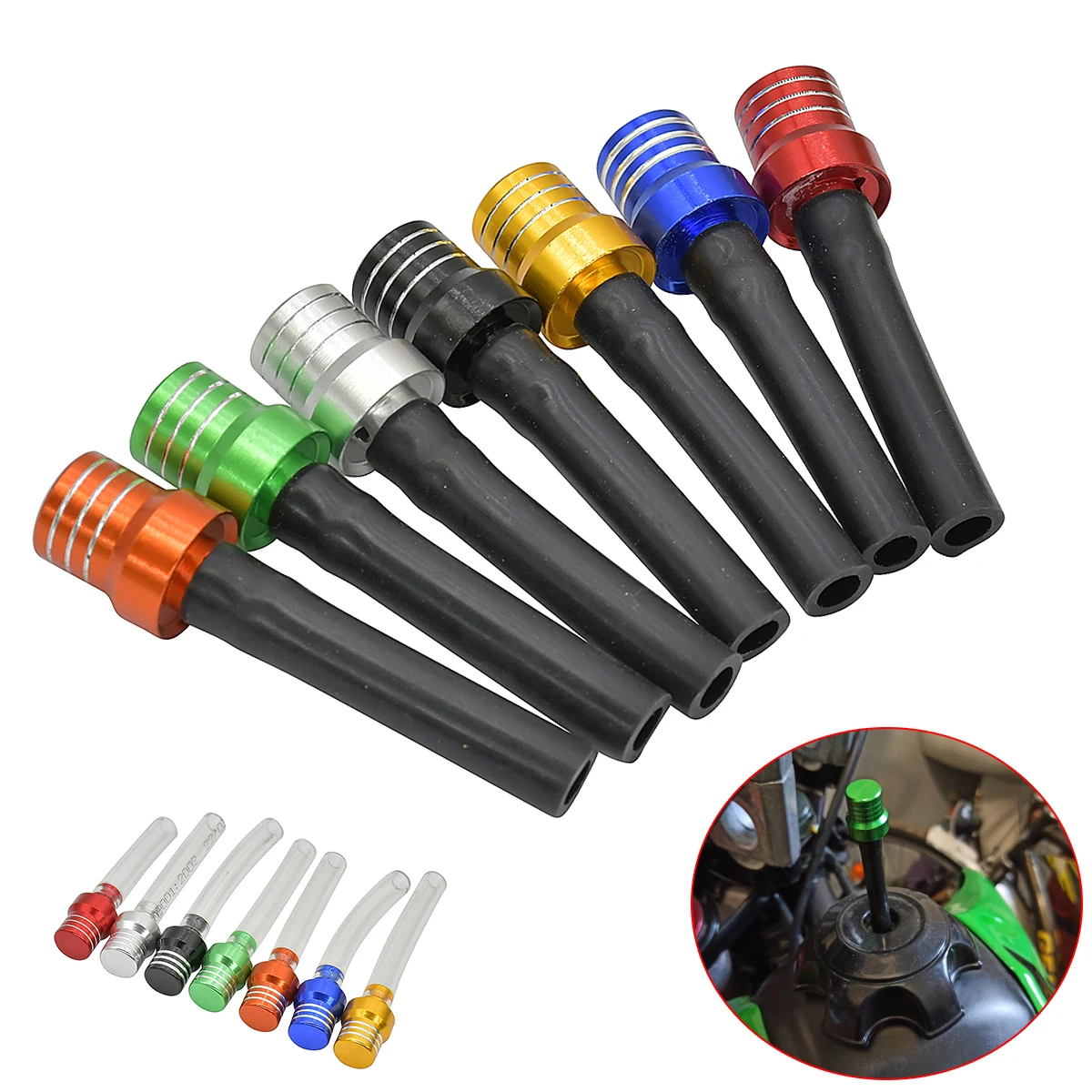 Motorrad CNC Gas Tankdeckel Ventil Entlüftungsrohr Für EXC EXCF SX SXF SXS XC XCR XCW XCF XCR MXC MX SMR Motocross Zubehör