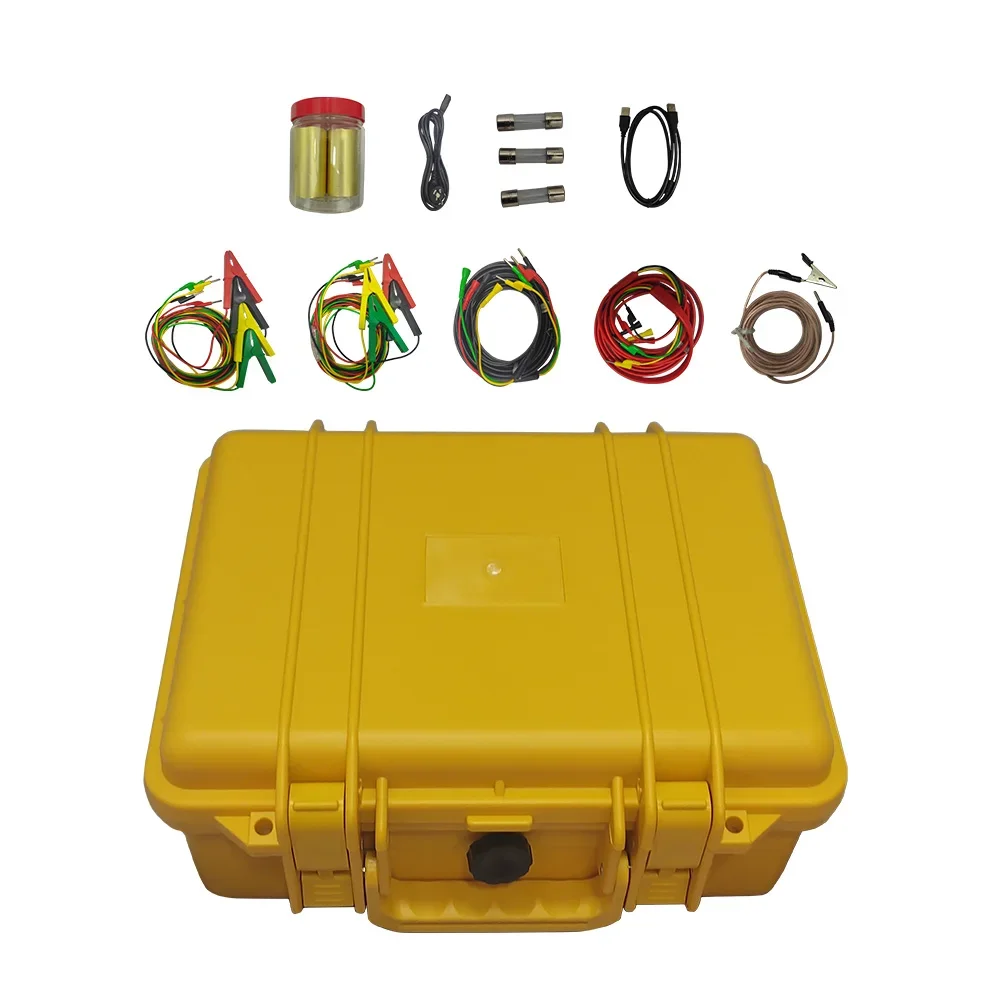 Tragbarer dreiphasiger TTR-Transformator für Testkit, Messgerät, PT CT, DC-Widerstand, Umdrehungen, Verhältnisprüfer mit eingebauter Batterie, gutes P