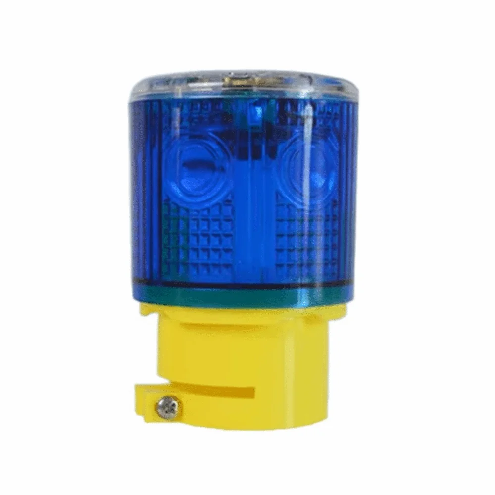 

Solar Powered Solar Traffic Warning Light Rain-proof 3 LED Safety Signal Light Optical Controlled Auto Light Sensor