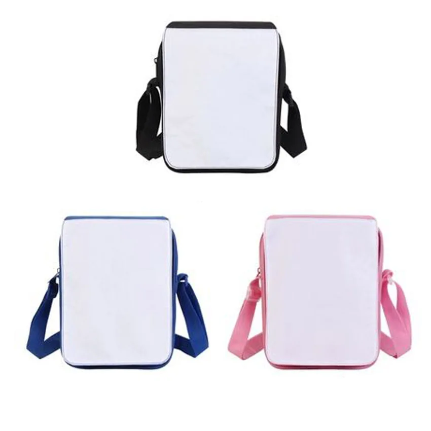 3pcs Crossbody Bags Sublimation DIY Blank Heat Transfer Printing Vertical model Flap Shoulder Bag