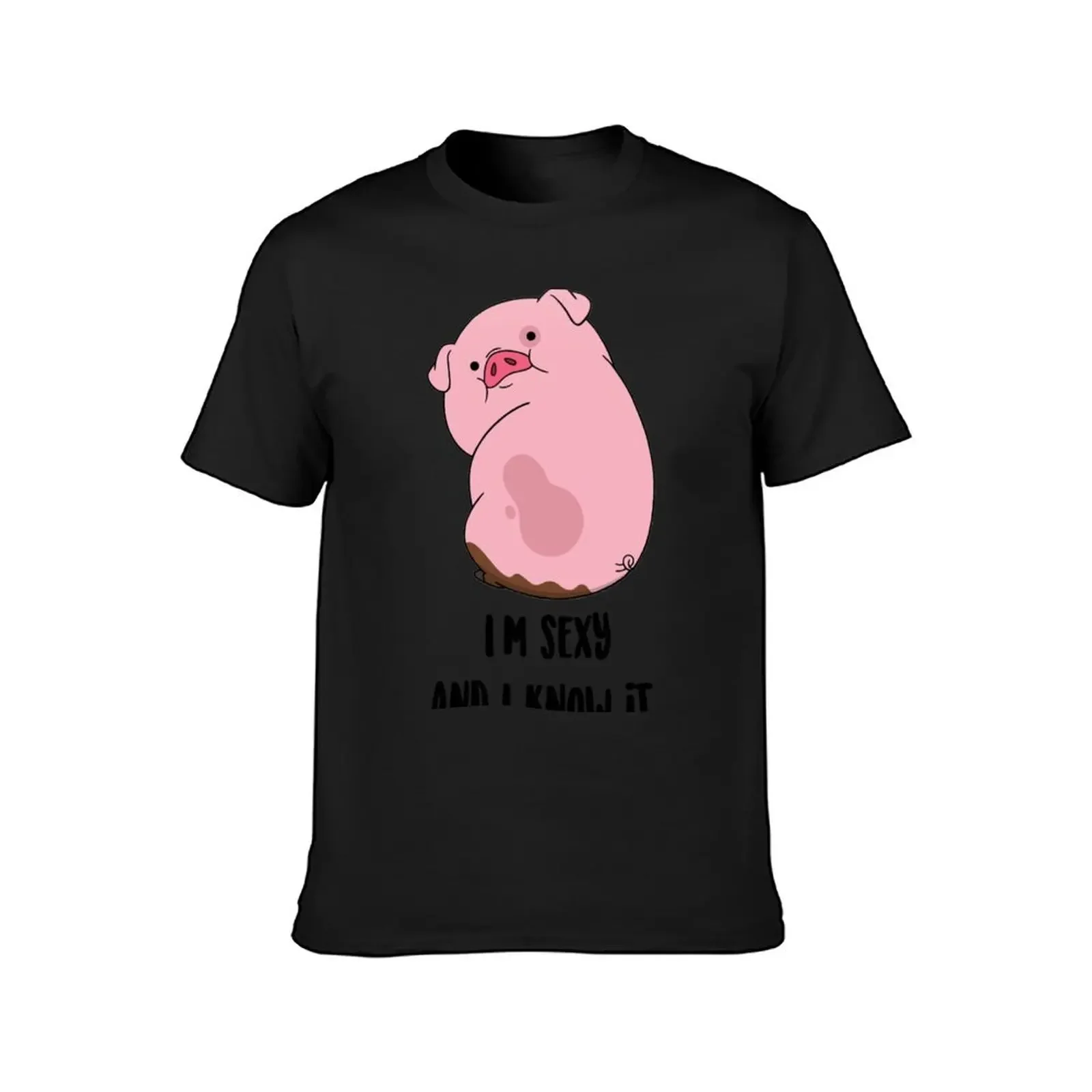 waddles T-Shirt graphic t shirts Short sleeve tee tees custom t shirt shirts men