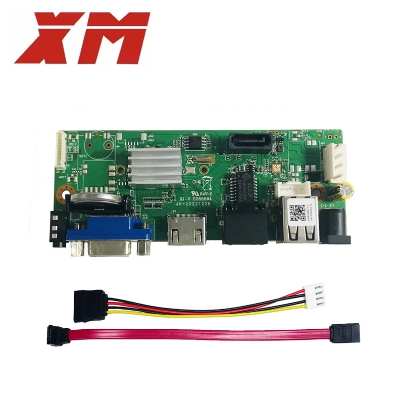 

XMEYE 10CH/16CH/32CH NVR H.265 4K Network Video Recorder Board For IP Camera SATA Max 8T Motion Detection CMS P2P Cloud