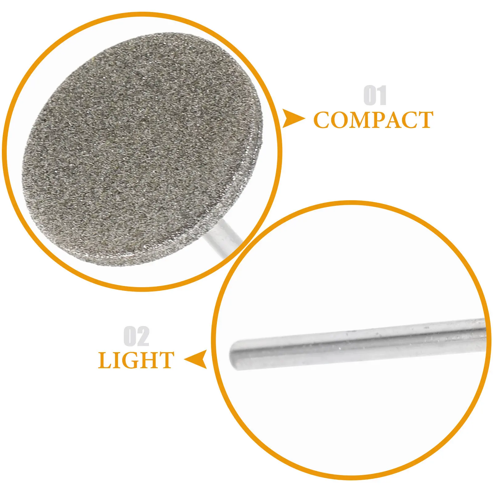 أقراص صنفرة لجهاز حفر الأظافر للعناية الدقيقة بالأظافر والقدمين، للتشكيل والتنعيم قبل المعالجة، رؤوس مبرد أظافر كهربائي لإزالة الجلد الميت