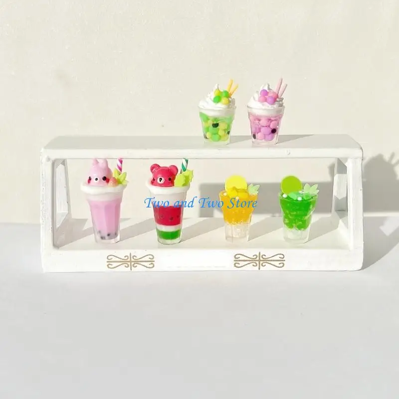 HX6F Cups Crafting Moulds Miniature and Artworks Making Moulds Silicone Texture Suitable for Various Materials