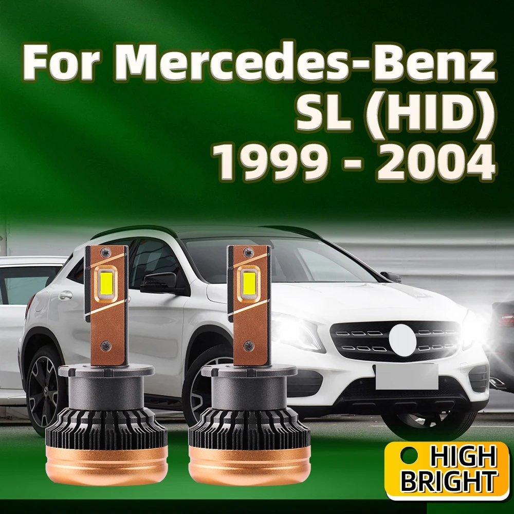 

2 шт., лампы для передних фар Mercedes-Benz SL 120 6000 1999 2000 2001 2002