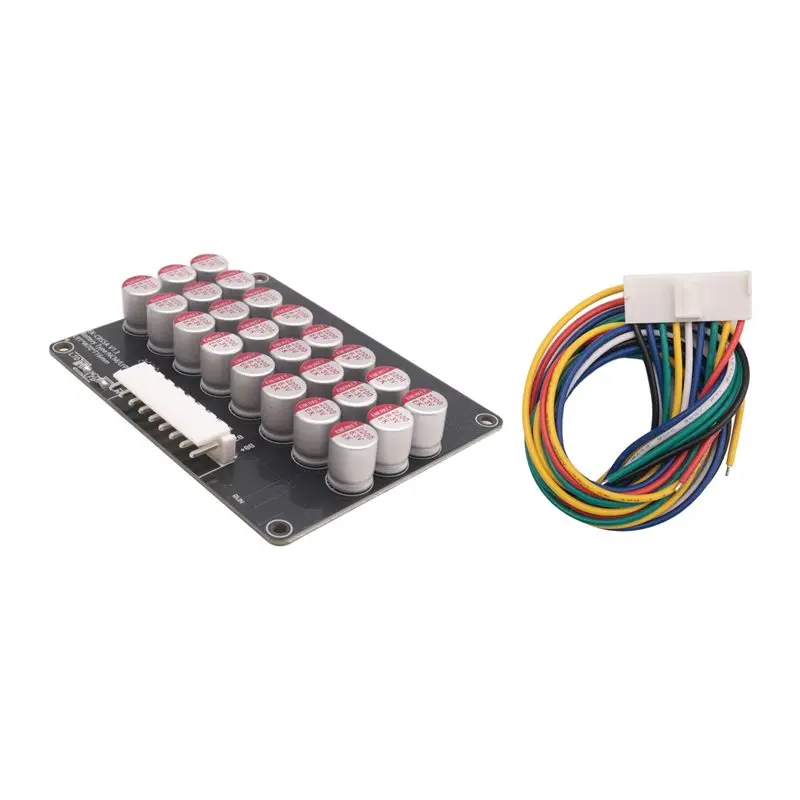 Égaliseur et stabilisateur d'énergie élégant et actif 5A 6-8S pour batteries Lifepo4/LTO/Lipo, condensateur d'énergie 6-8S NCM LFP LTO