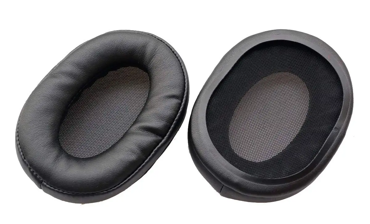 Substituição Earpads para auscultadores, peças de reparação para uso com JVC WOOD02, HA-SW02, HA-SW02,HA-SW01, HASW01, WOOD01, 1 par