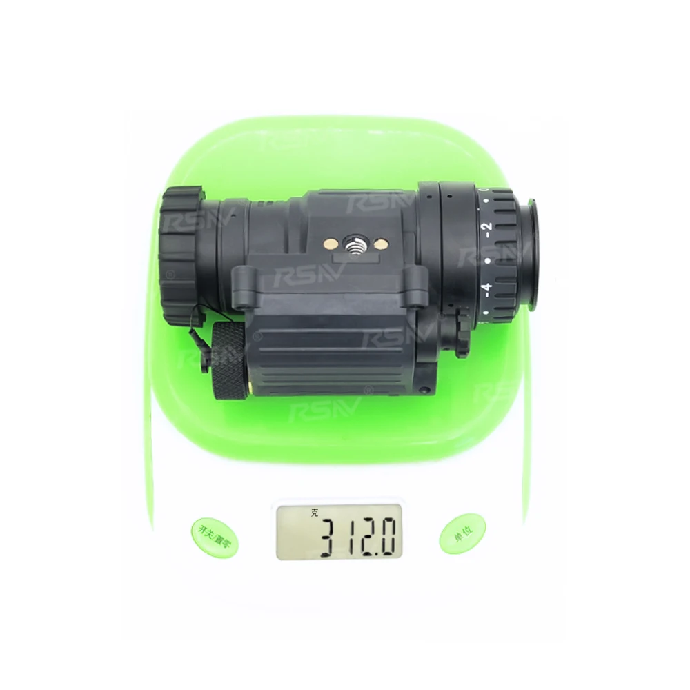 RSNV PVS-14 PVS 14 مع وظيفة الكسب اليدوي جهاز الرؤية الليلية البصرية المحمول NV أحادي العين PVS14 PVS-14 الإسكان