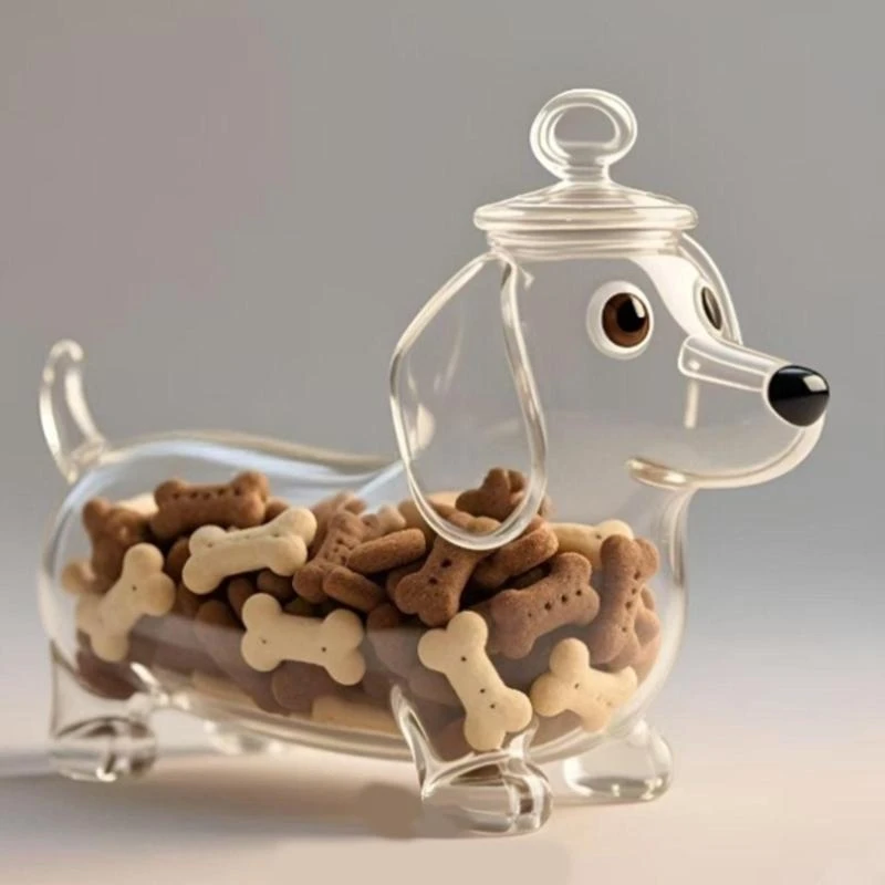 Additional Glass Pet Storage Visible Container Innovation Lock Party Addition