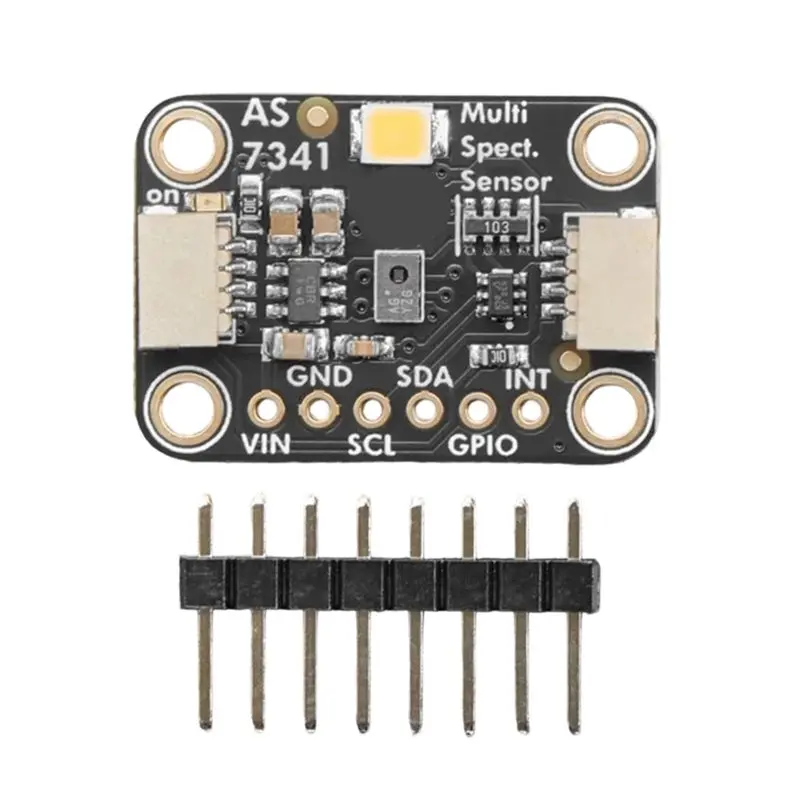 【RECOMENDAR】AS7341 10-Channel Light Color Sensor Module Splitter Board STEMMA QT/Qwiic For Arduino Raspberry Pi