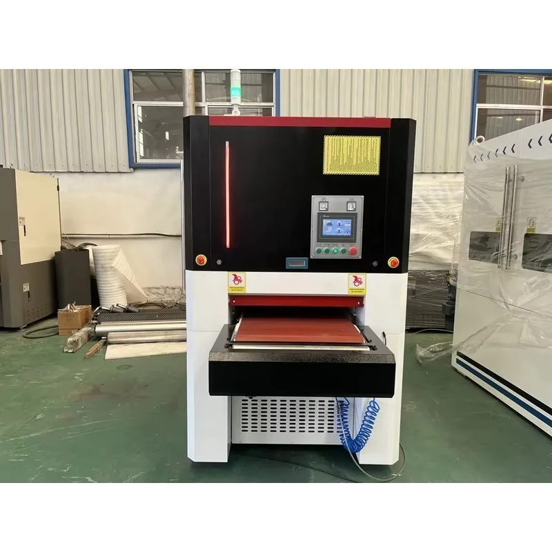 SR-TECH CE Certified Automatic Deburring Roller Brush Polishing Machine for Metal Sheet Surface Grinding 20KW Multi-Voltage