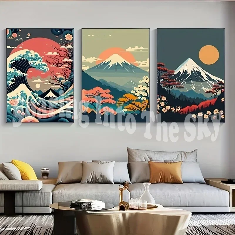 

Perfect Japanese Nature Landscape Wall Art Canvas Painting Modern Wall Art Prints And Posters For Living Room Cuadros Decor