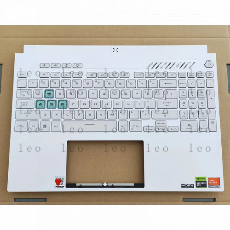 UI جديد لـ ASUS TUF Gaming F16 FX607 FA607 FX607J Palmrest لوحة مفاتيح بإضاءة خلفية 16"