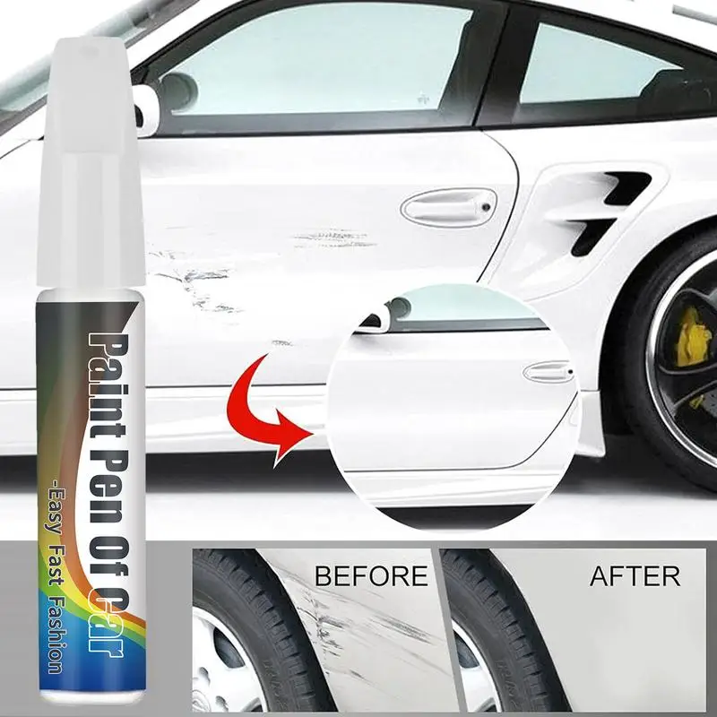 12ml Car Scratch Repair Fill Paint Pen Car Paint Touch Up Pen Automotive Paint Car Scratch Remover for Tesla Maintenance Care ﻿