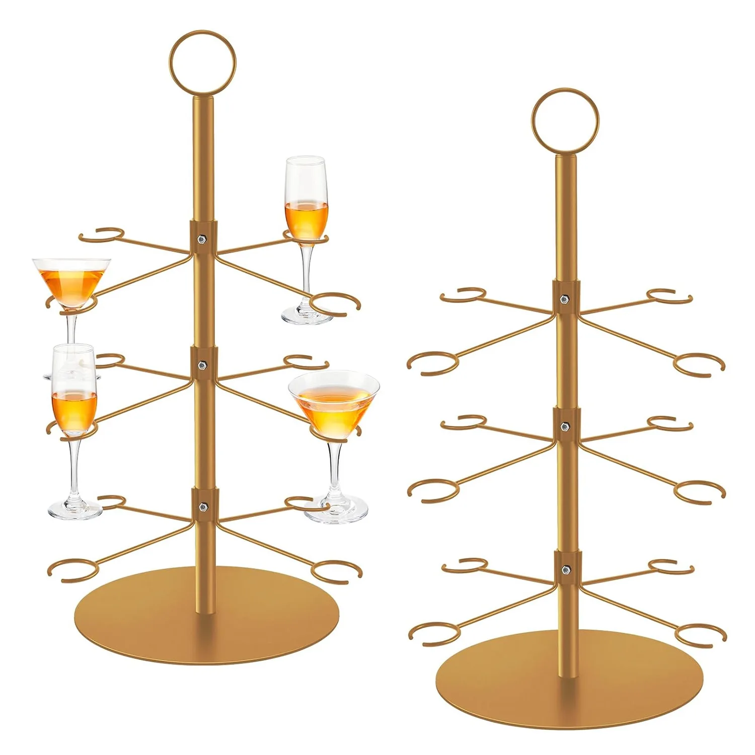 

Cocktail tree wine glass holder Iron art storage rack Creative home decoration wedding decoration goblet hanger 1PC