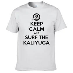 Surf The Kali Yugas Shirt 100% Cotton Men T Shirt