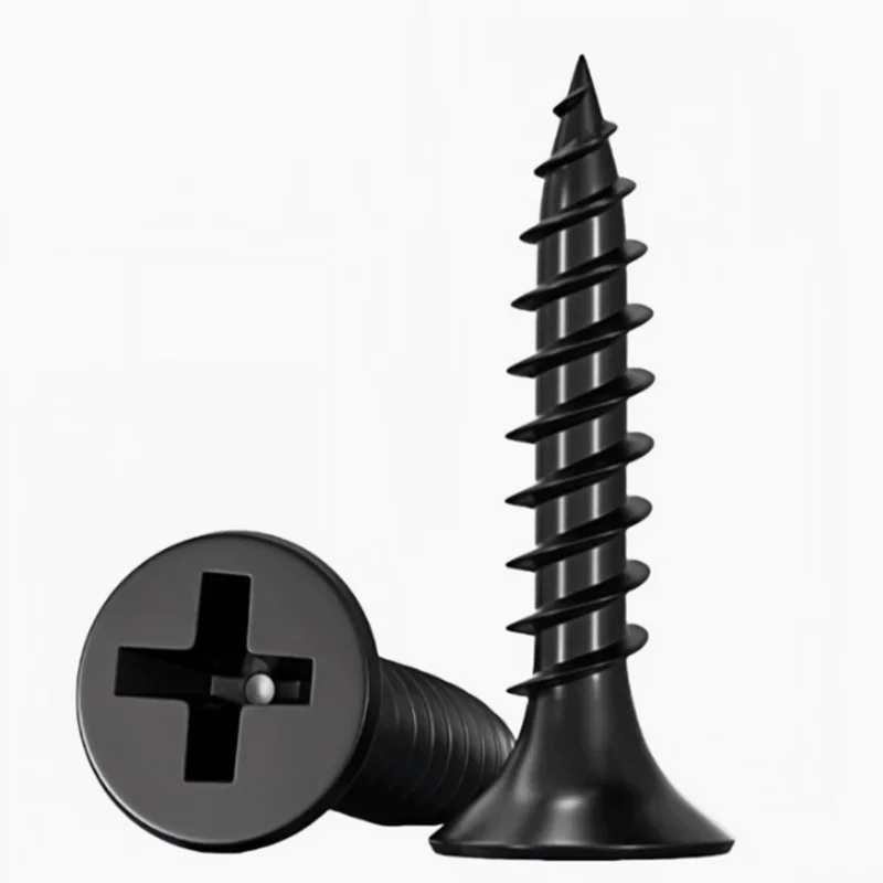 M1 M1.2 M1.4 M1.5 M1.6 M1.7 M1.8 M2 M2.3 M2.6 M3 M3.5 M4 Black Cross Flat Head Sheet Metal Screws Drill Wood Self-tapping Screws