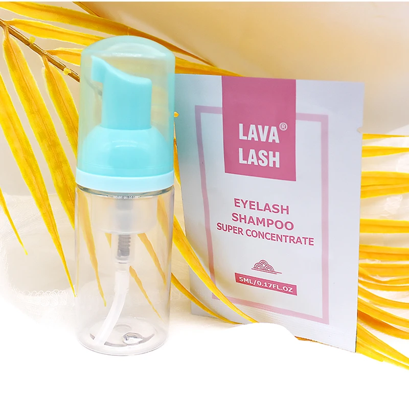 Lava Lash False Eyelash Extension Supplies Shampoo Eyelid Foaming Cleanser Wash Makeup Tools Super Concentrate