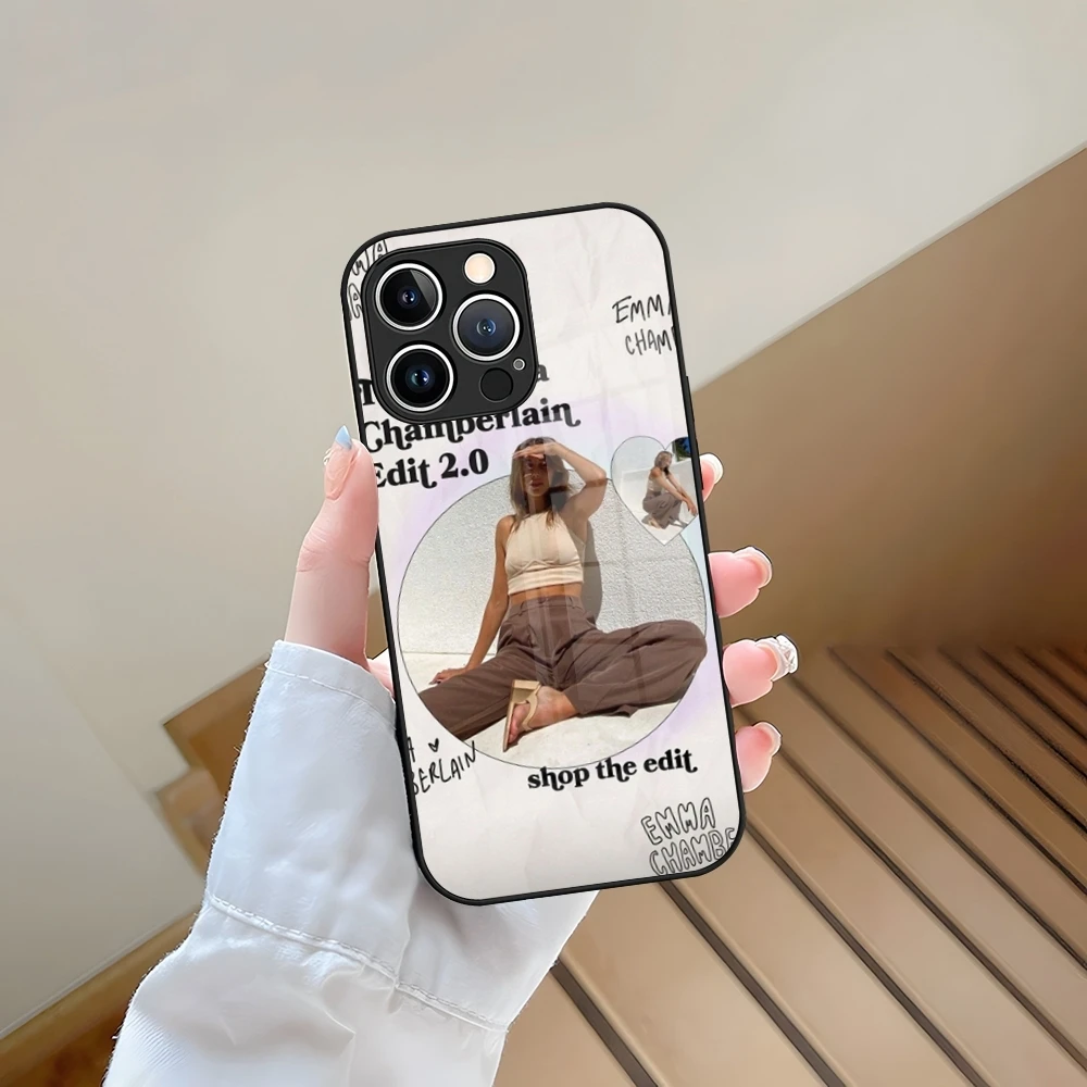 حافظة لهاتف آيفون 13 15 14 16 12 11 Pro XS Max Plus Mini X XR 8 7 6s SE2020 من الزجاج المقسى