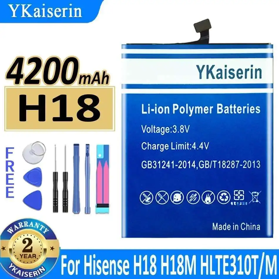 

Надежный источник питания, аккумулятор для мобильного телефона Hisense H18 H18M HLTE310T M HLTE310M 4200 мАч