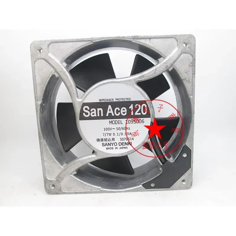

Вентилятор охлаждения сервера SANYO DENKI 109S006 AC 100V 7W 120x120x38мм