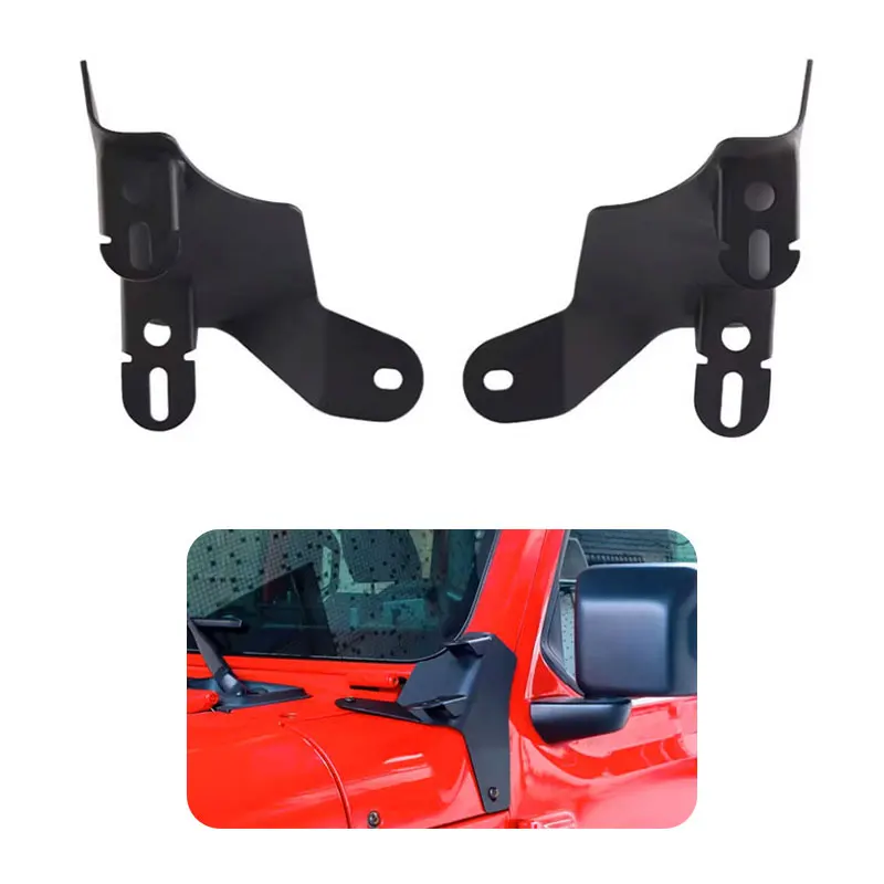 

XDS бестселлер внедорожный стальной прожектор дальнего света монтажный держатель A-стойка двухэтажные монтажные кронштейны для Wrangler JL 201