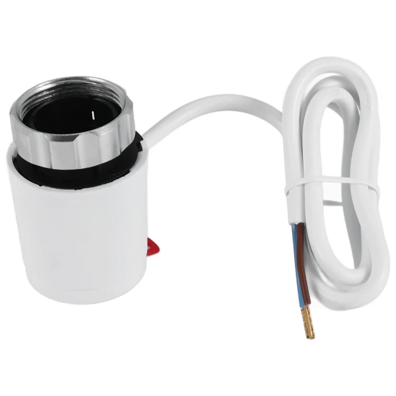 مشغل حراري كهربائي للتدفئة تحت الأرضية ، صمام رادياتير ترموستاتي TRV ، في العادة مغلق ، NC ، M30 x NC #1