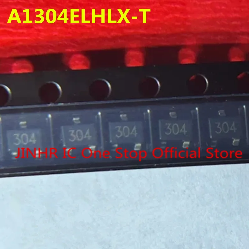 New, 5PCS A1304ELHLX-T A1304ELHLX A1304, 304 SOT-23, Linear Hall-Effect Sensor IC