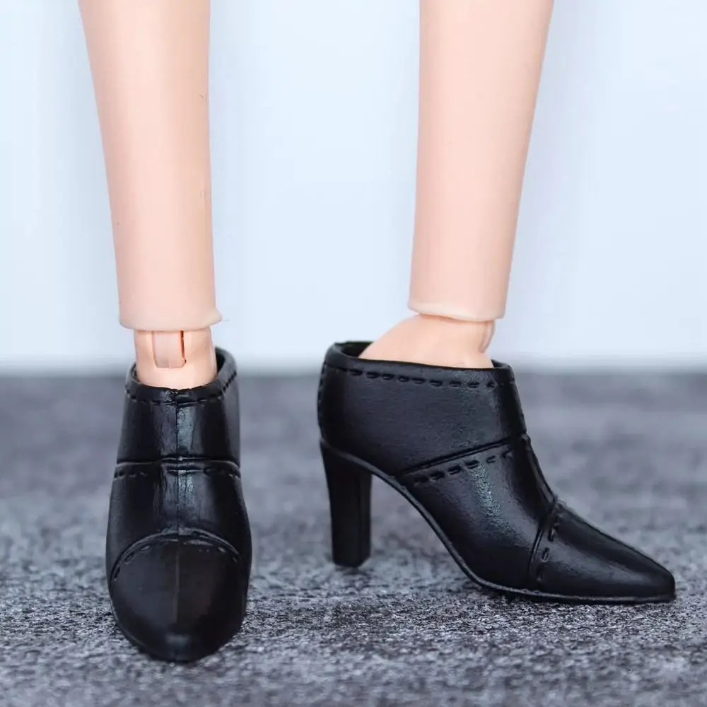 30cm 1/6 Doll Shoes New 20 Styles Quality High Heels Shoes Original Super Model Boots Doll Accessories