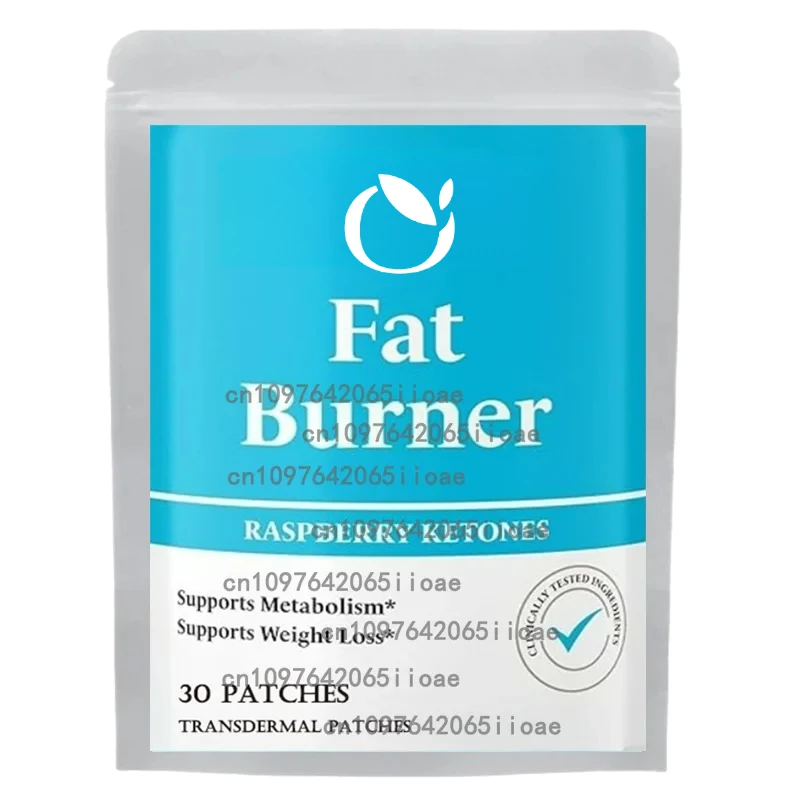 

30 Patches Fat Burner Raspberry Ketones Detox Slimming Belly Promotes Metabolism and Fat Burning Transdermal Patches