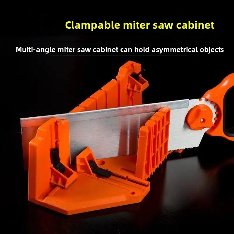 Clip back saw woodworking cutting tool plaster line 45 degree corner cutting artifact hand  box, woodworking saw