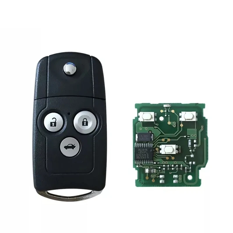 CN003071 Original 3 Button Flip Car Key For H-onda Accord 2012 Remote ID46 PCF7936 Chip 433mhz 72147-TC0-T41 Without Logo