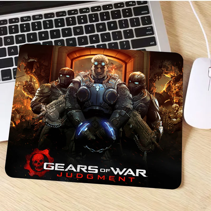 MINISO G-Gears Of W-WarS Mousepad Animation Office StudentThickened Writing Non-slip Cushion Mouse Pad Office Desk Accessories