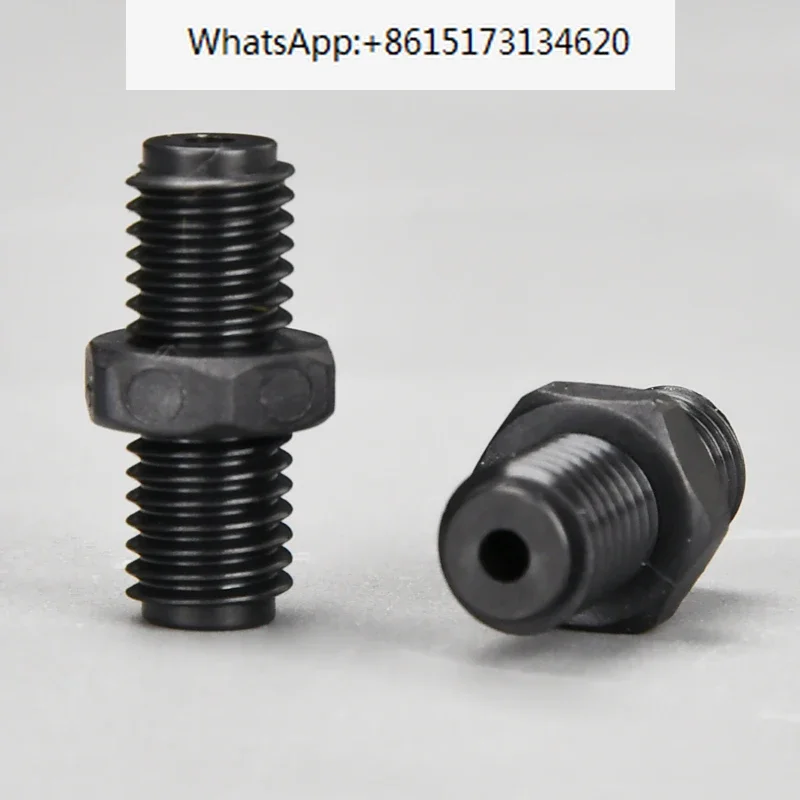 

Double head PPS plastic male threaded pipe fittings