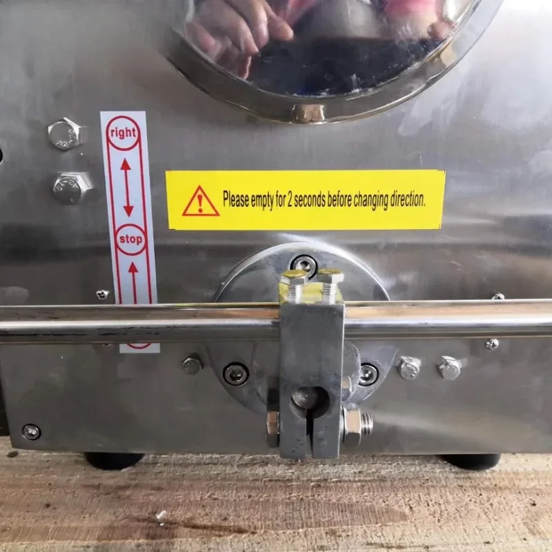 Dough Sheeter Machine Croissant Dough Sheeter Commercial Tabletop Stainless Steel Pastry Shop OME